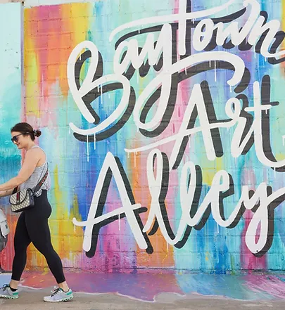 Downtown Arts District Art Alley Mural