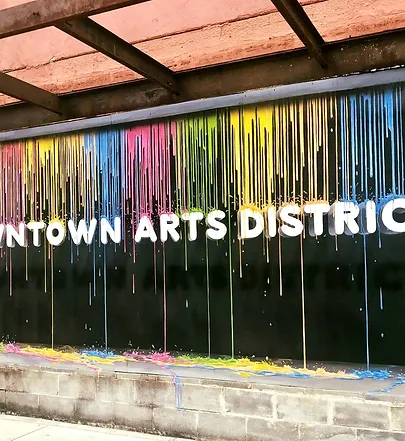 Downtown Arts District Mural Finished